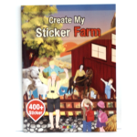 Farm Sticker Book with 400+ Re-Usable Stickers